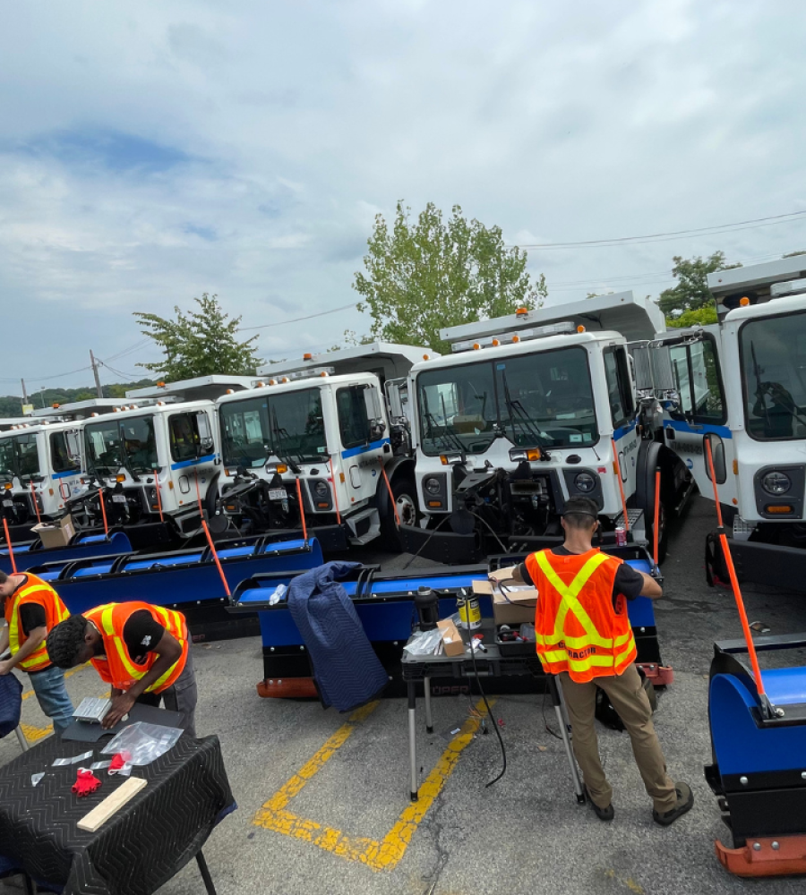 NYCT Snow Fighter Installation 2